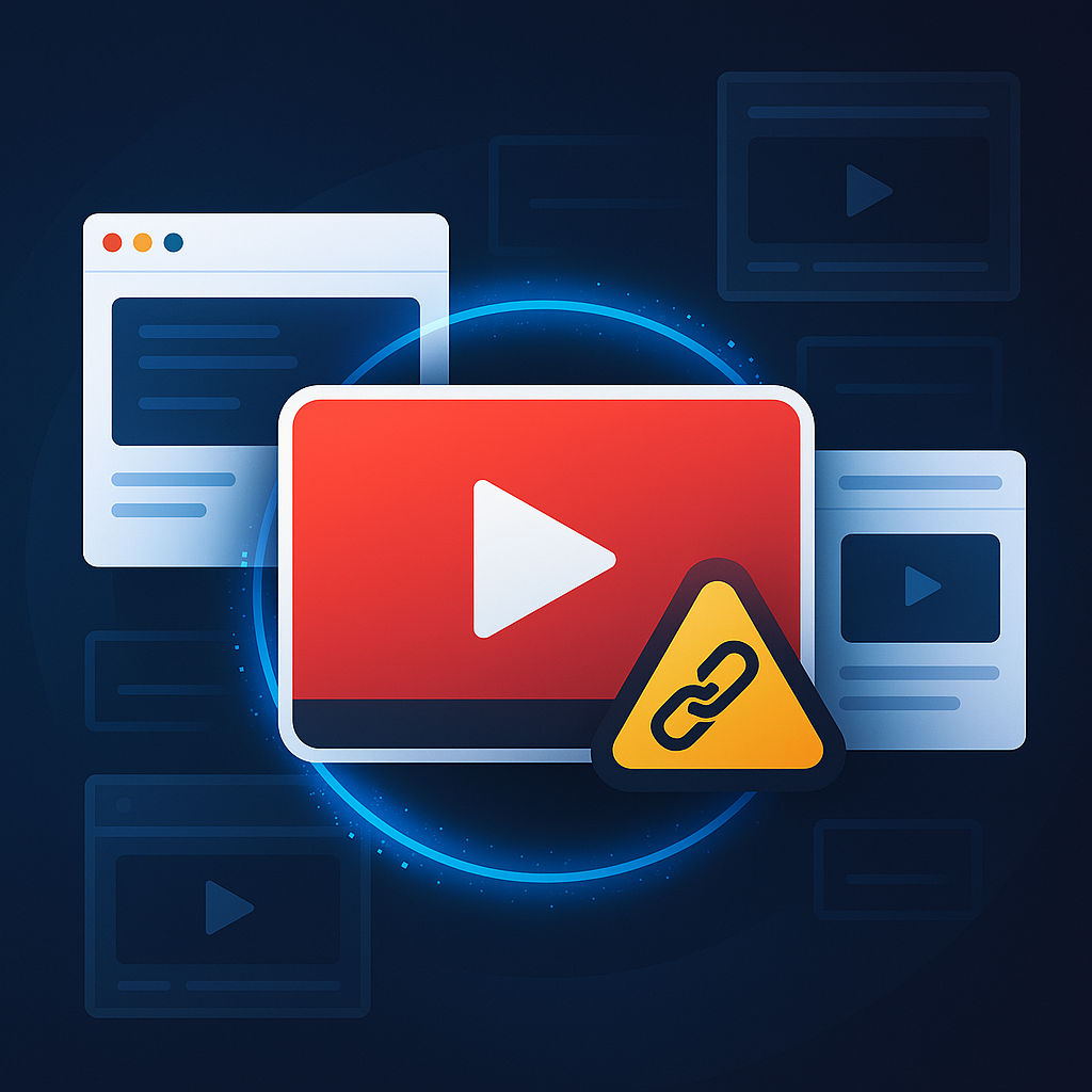 How to Find Broken YouTube Links Automatically (Complete Guide)